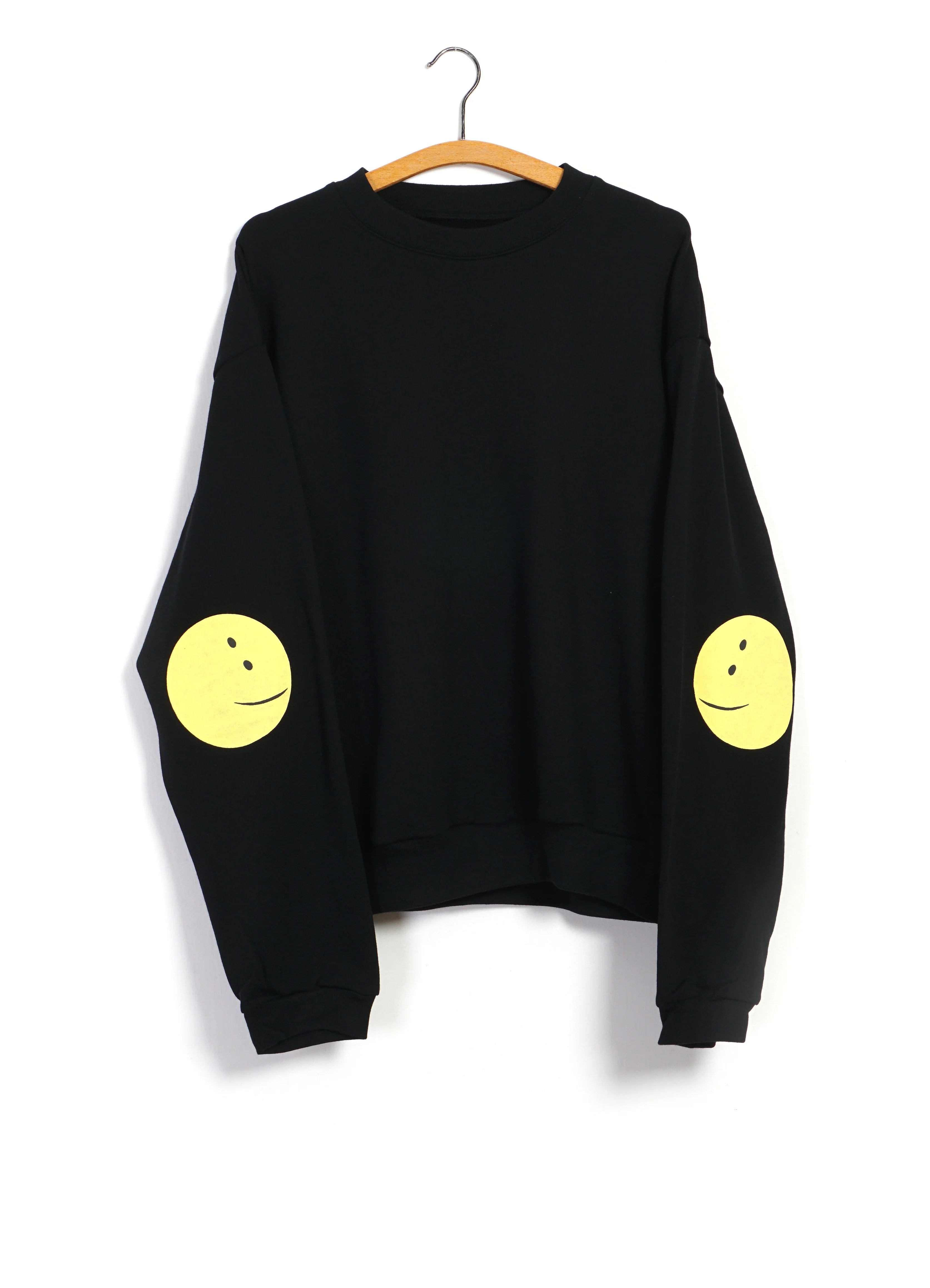 Kapital Blank Crewneck Black