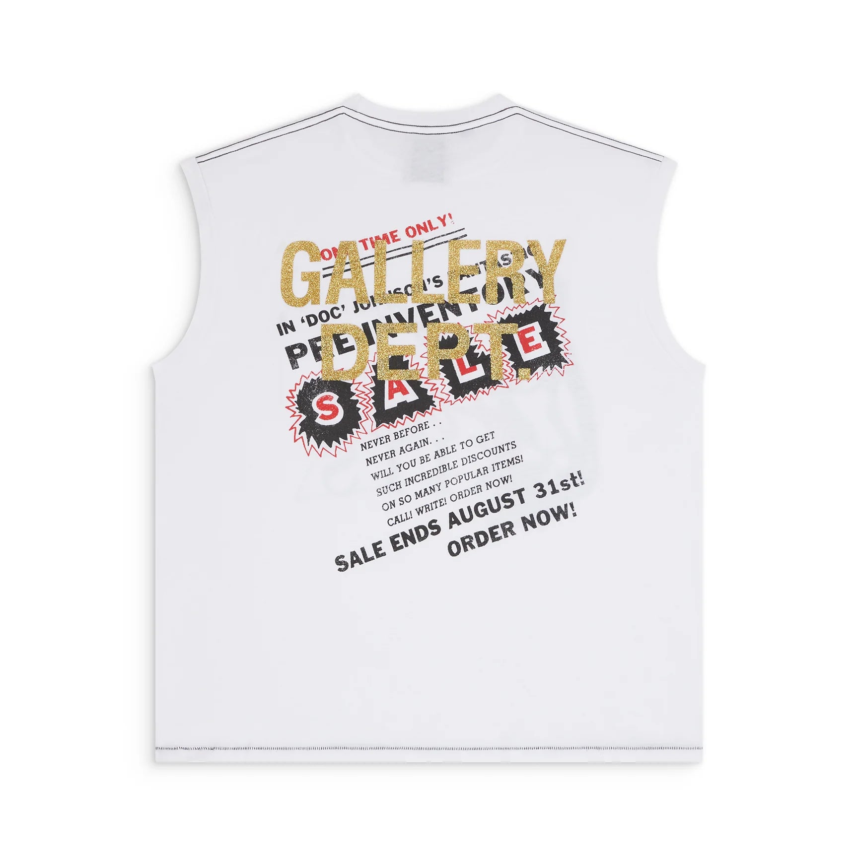 Gallery Dept. Doc Johnson Love Kit White Tank Shirt