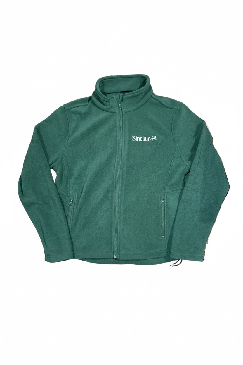 Sinclair Green Fleece Zip Up