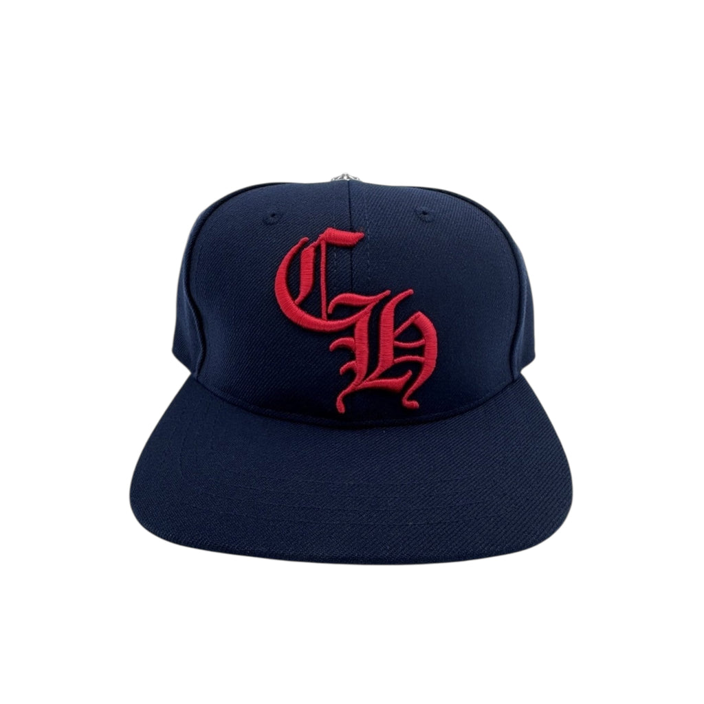 Chrome Hearts Baseball Cap Navy/red