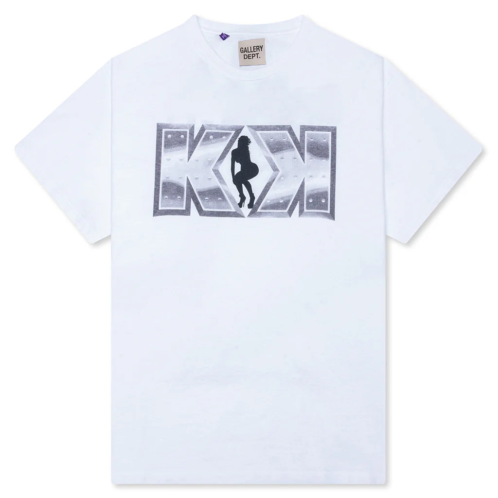 Gallery Dept. Funky A$$ Records White T-Shirt
