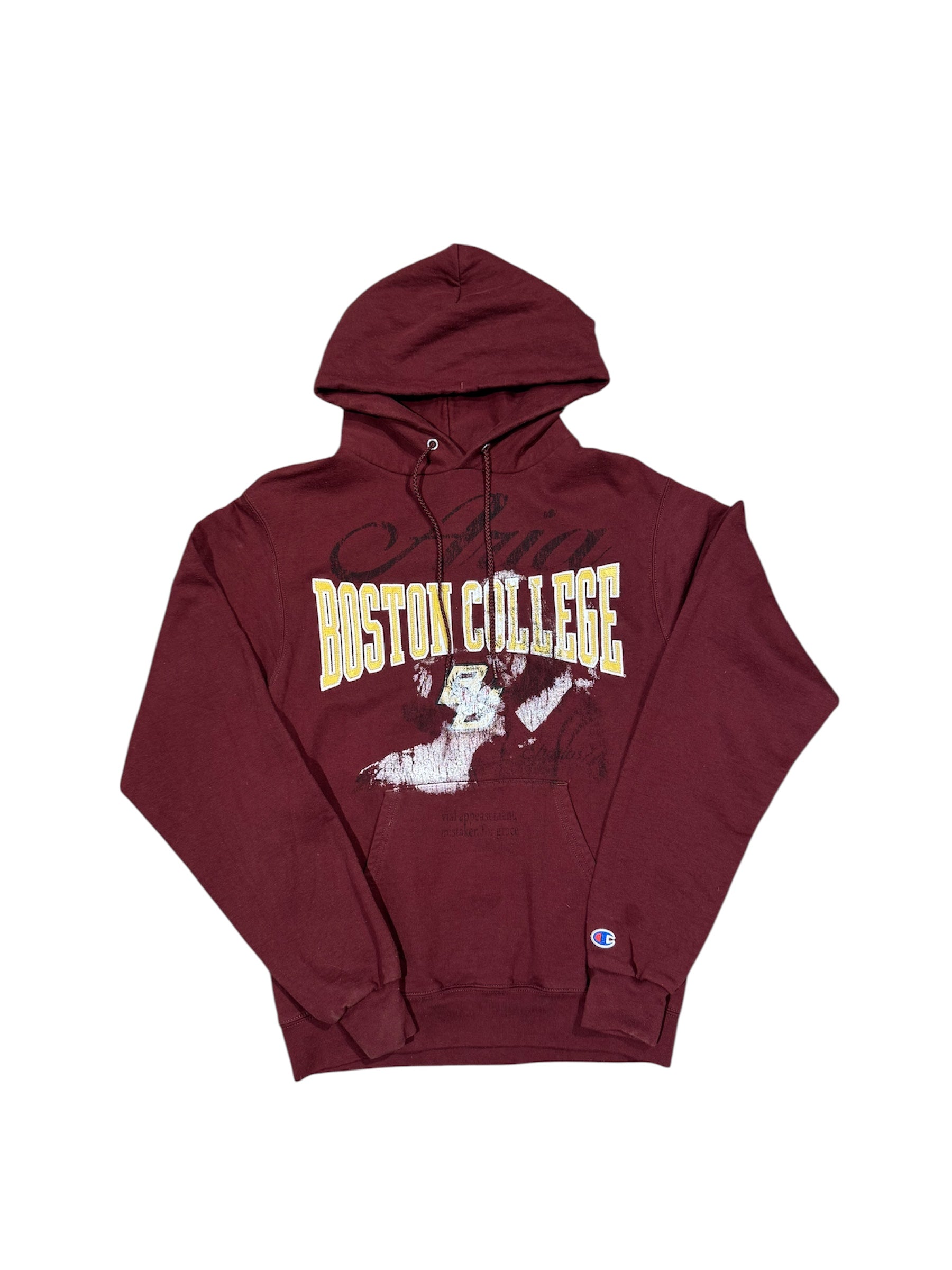 Aria Boston College Hoodie burgundy/Yellow