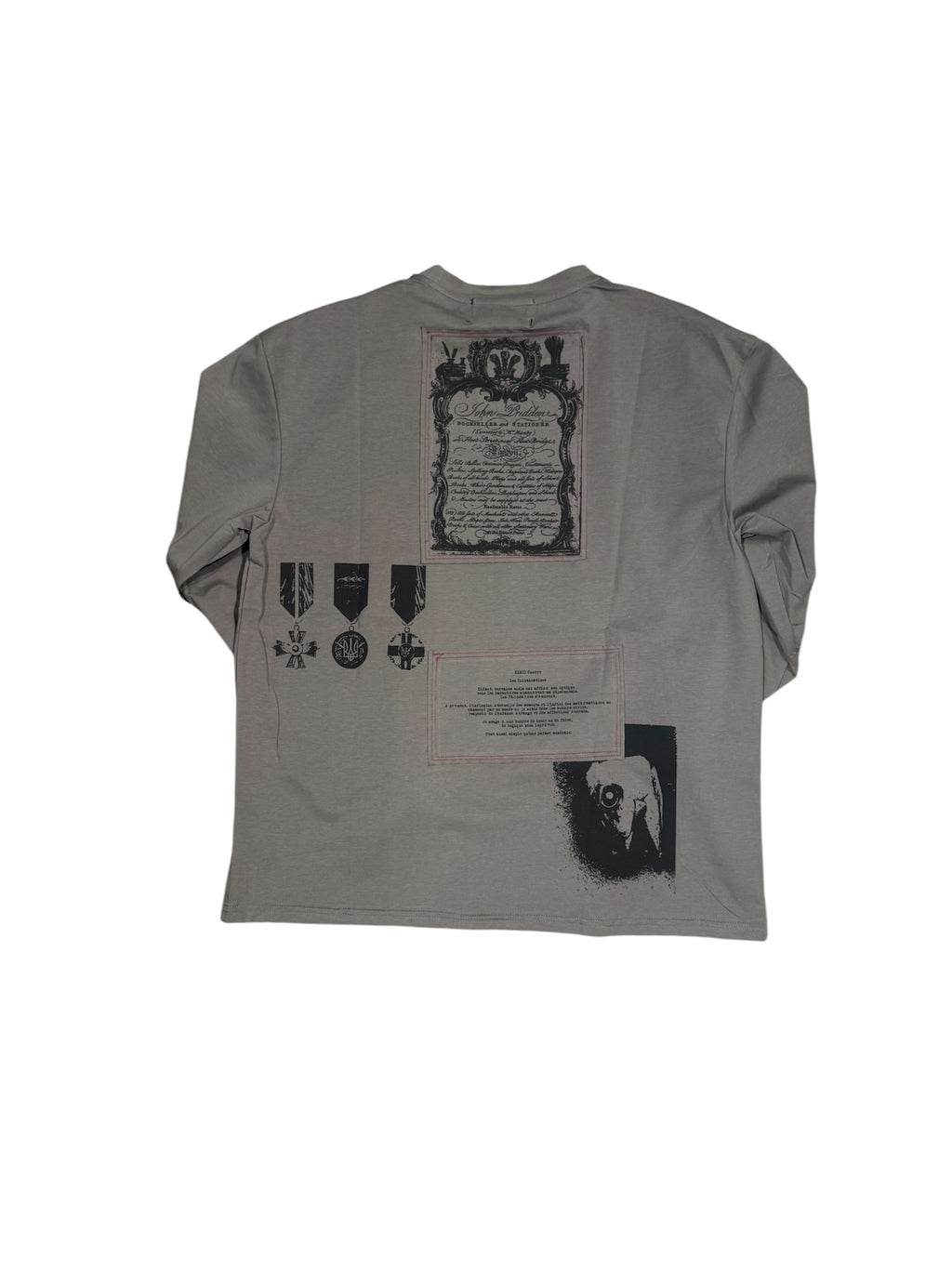 Richill Melancholy Propaganda Patch LS Grey T-Shirt