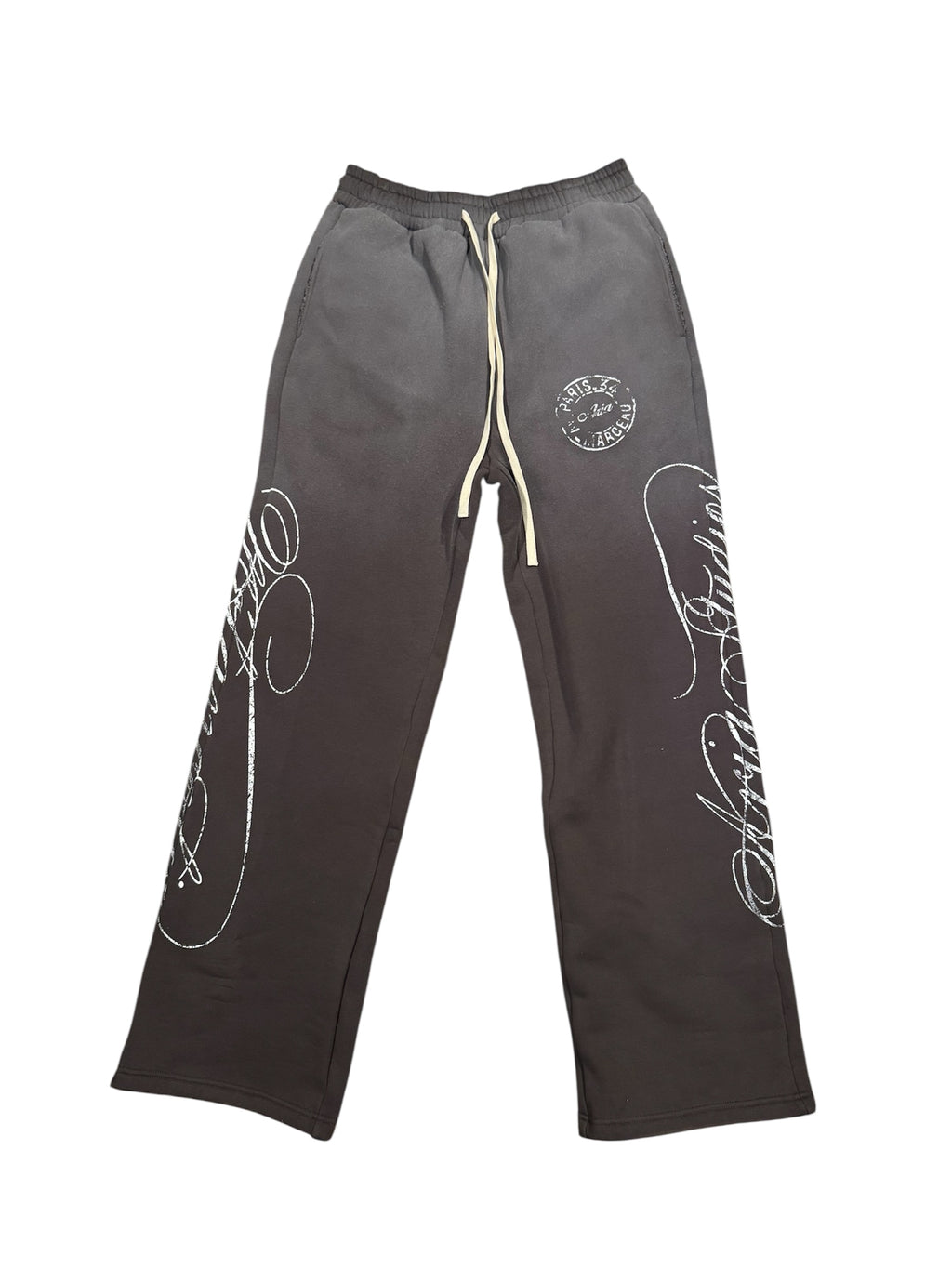 Aria Studios Paris Edition Faded Grey Sweatpants