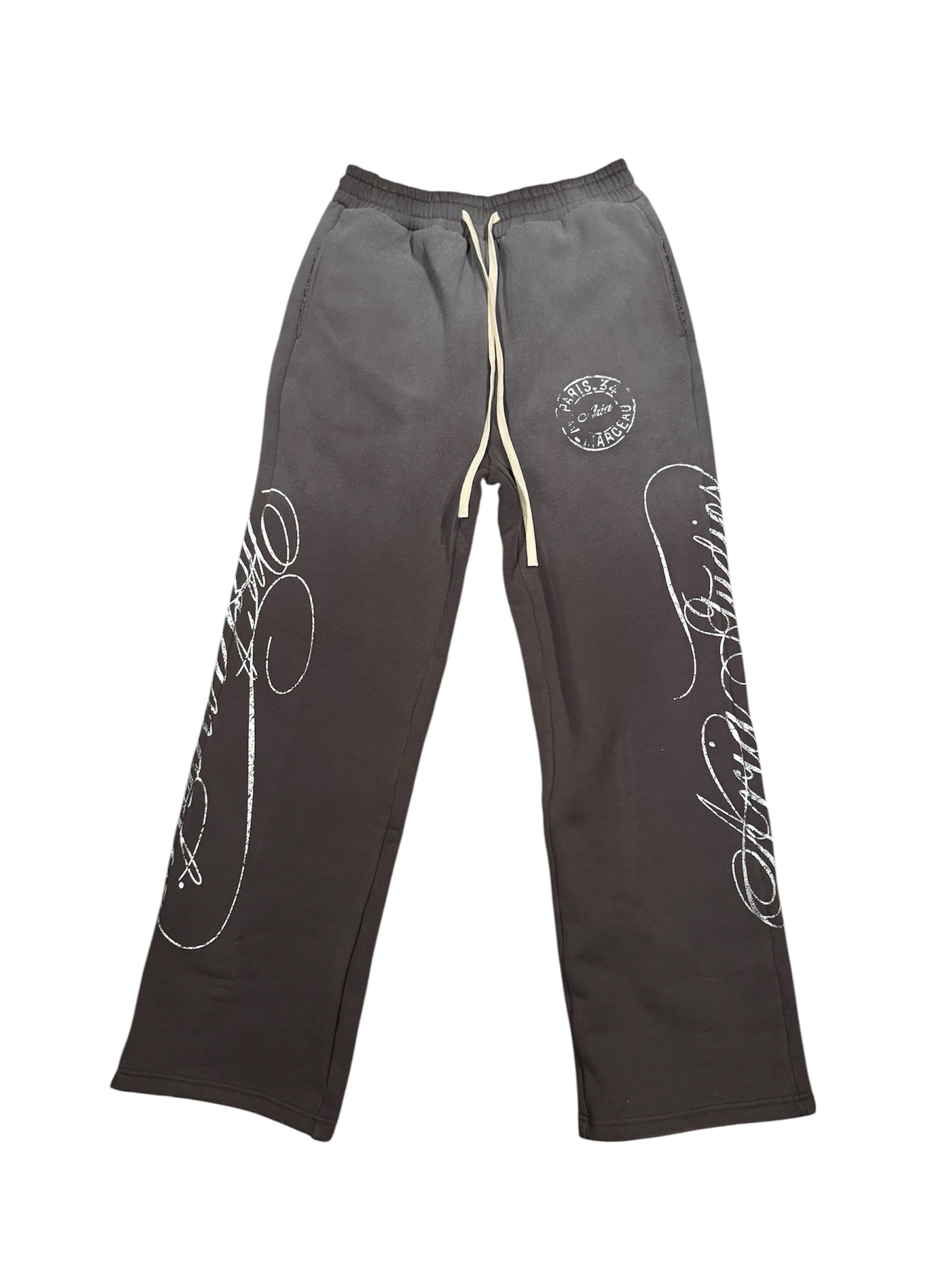 Aria Studios Paris Edition Faded Grey Sweatpants