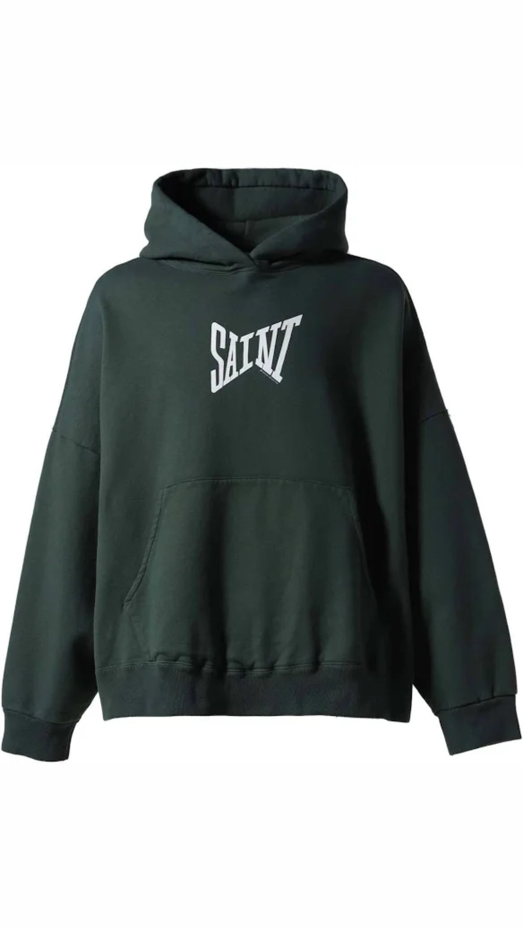 Saint Michael Saint Print Green Hoodie