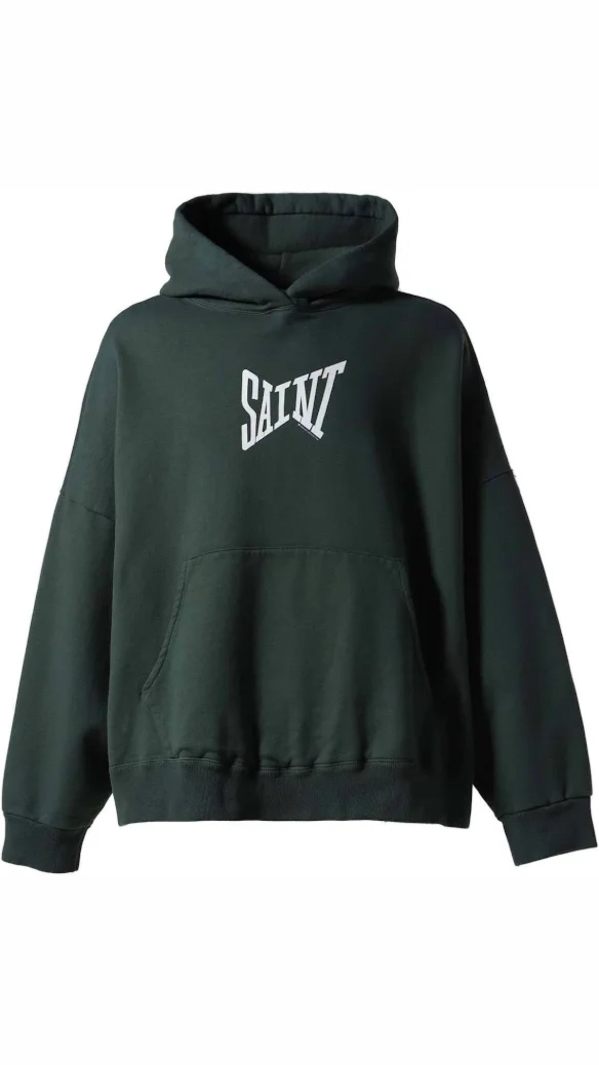Saint Michael Saint Print Green Hoodie