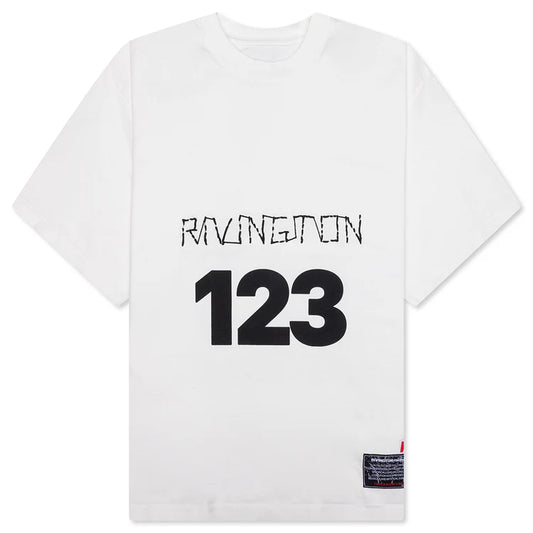 Rivington 123 Embroidered White T-Shirt