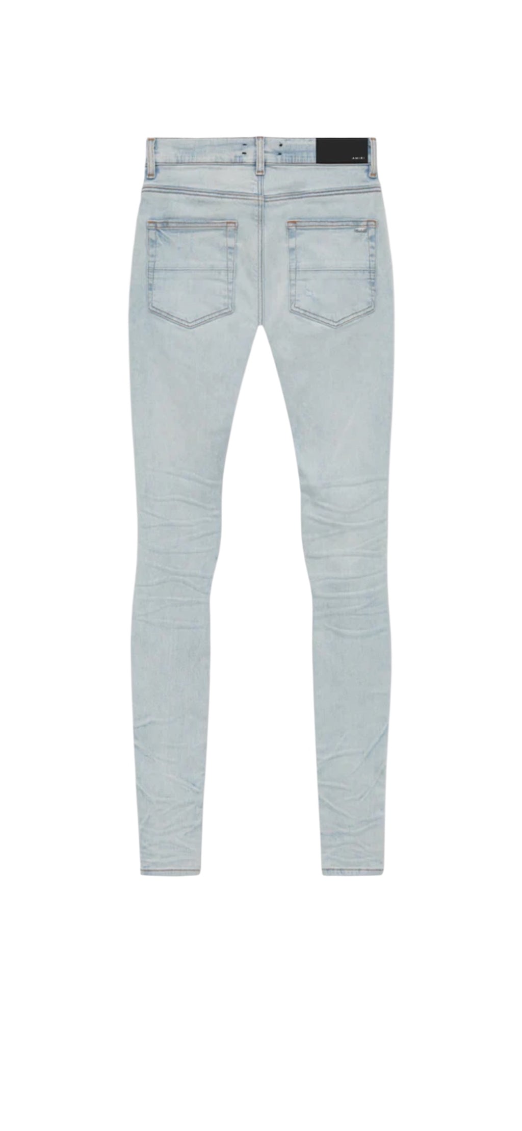Amiri Pink Suede MX1 Light Jeans