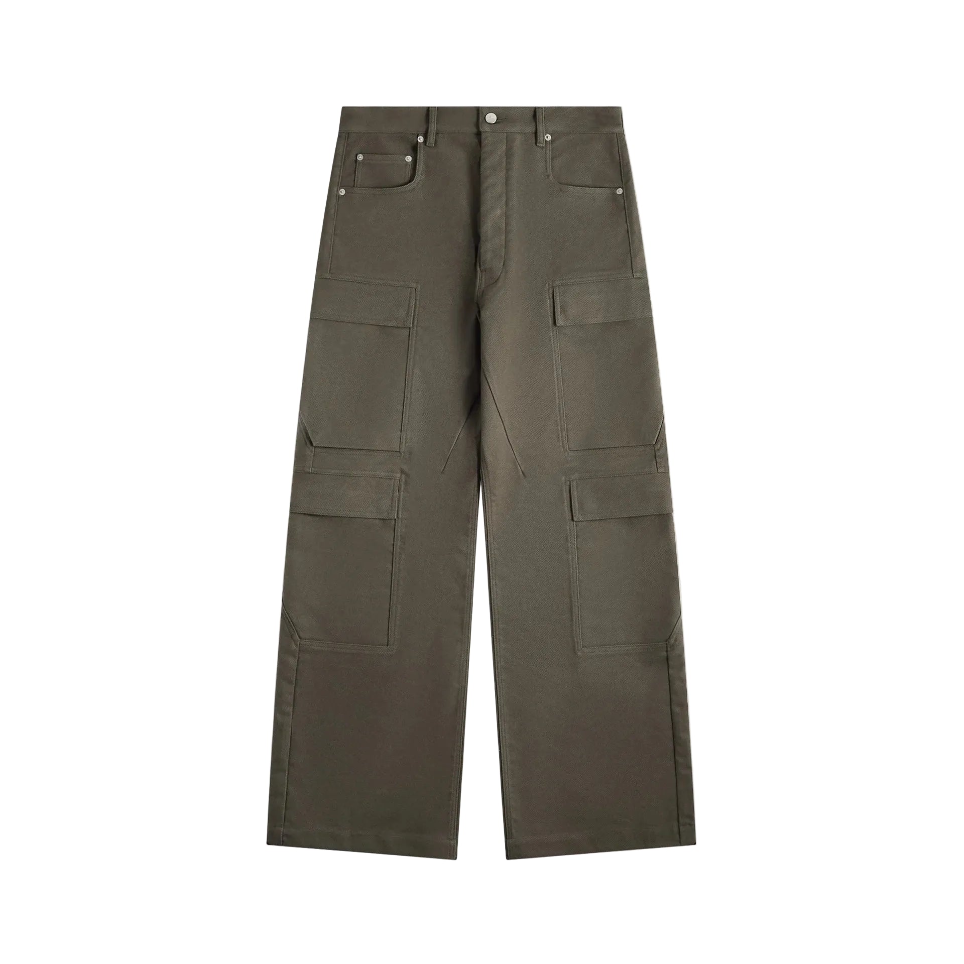 Rick Owens Bosco Green Double Cargo Pants