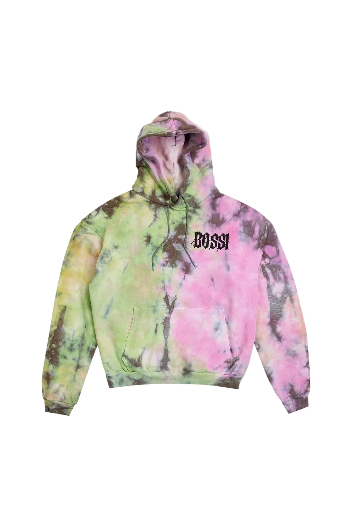 Bossi Pink Tie Dye Hoodie