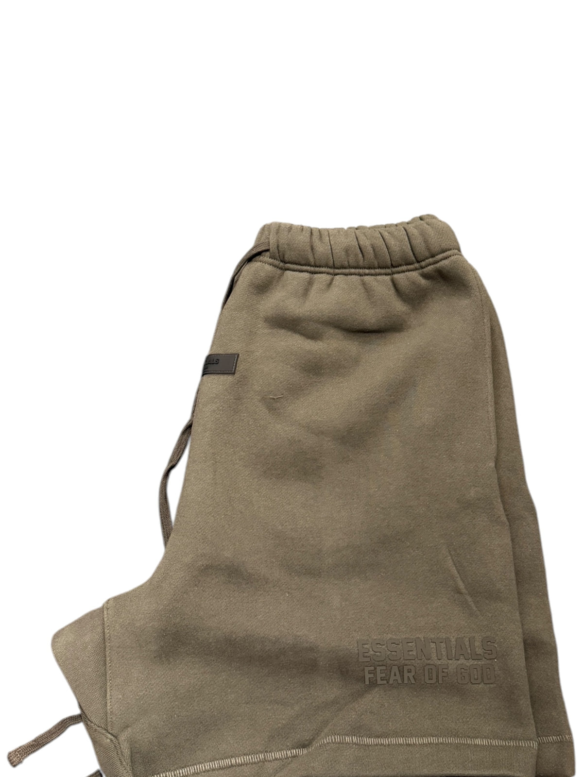 Essentials Off Black Sweatshorts