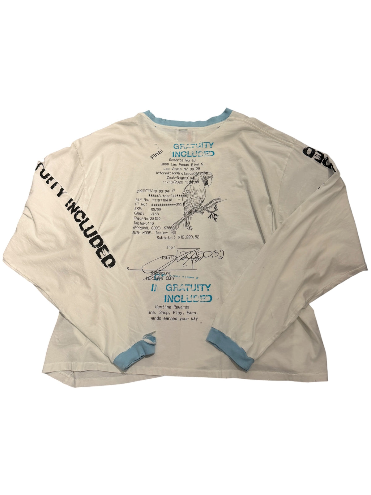 HMDD Wringer Gratuity Long Sleeve