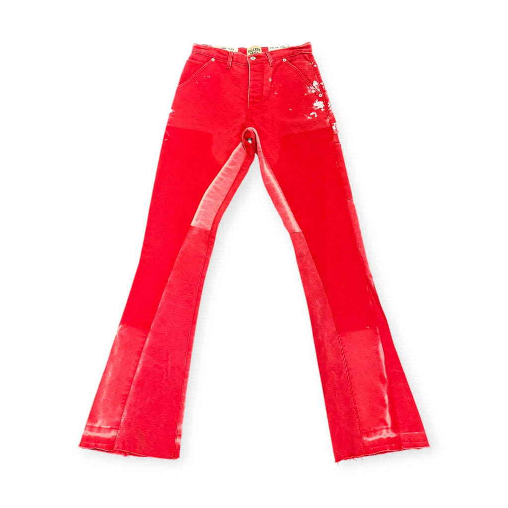 Gallery Dept. Carpenter Flare Jeans Red