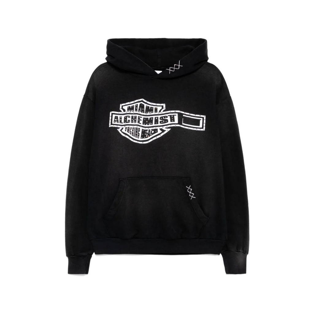 Alchemist Waving Hoodie cotton with graphic print black
