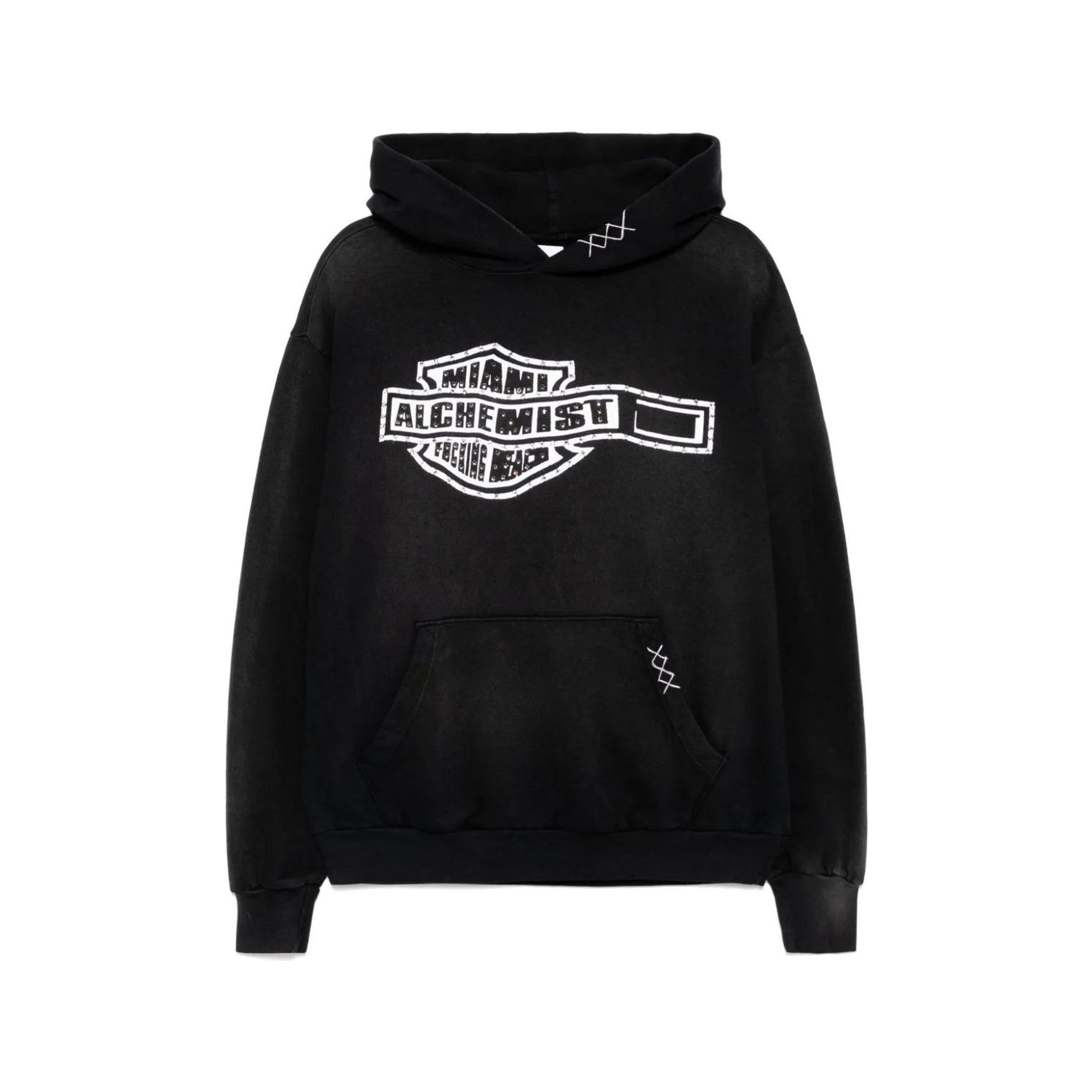 Alchemist Waving Hoodie cotton with graphic print black
