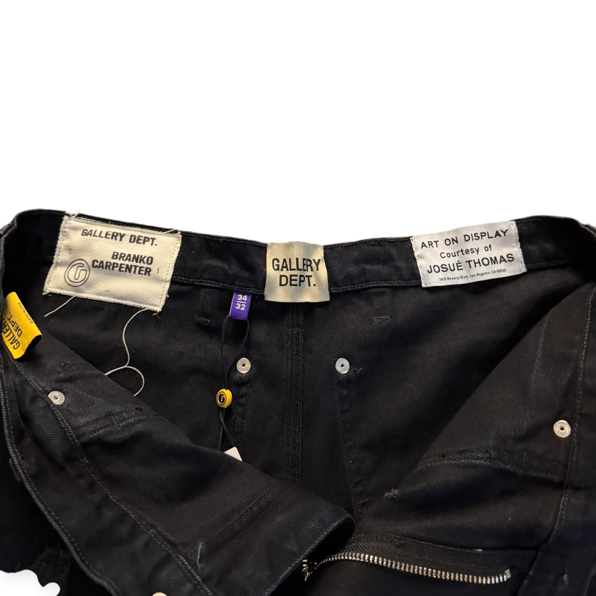 Gallery Dept. Branko Black Carpenter Pants