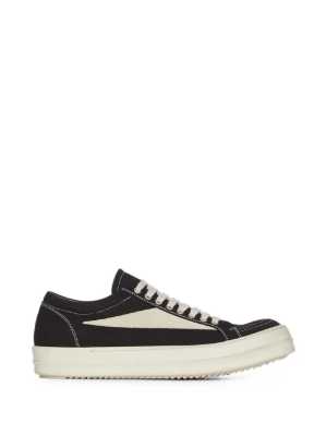 Rick Owens Drkshdw Vintage Canvas Black Low Sneaker