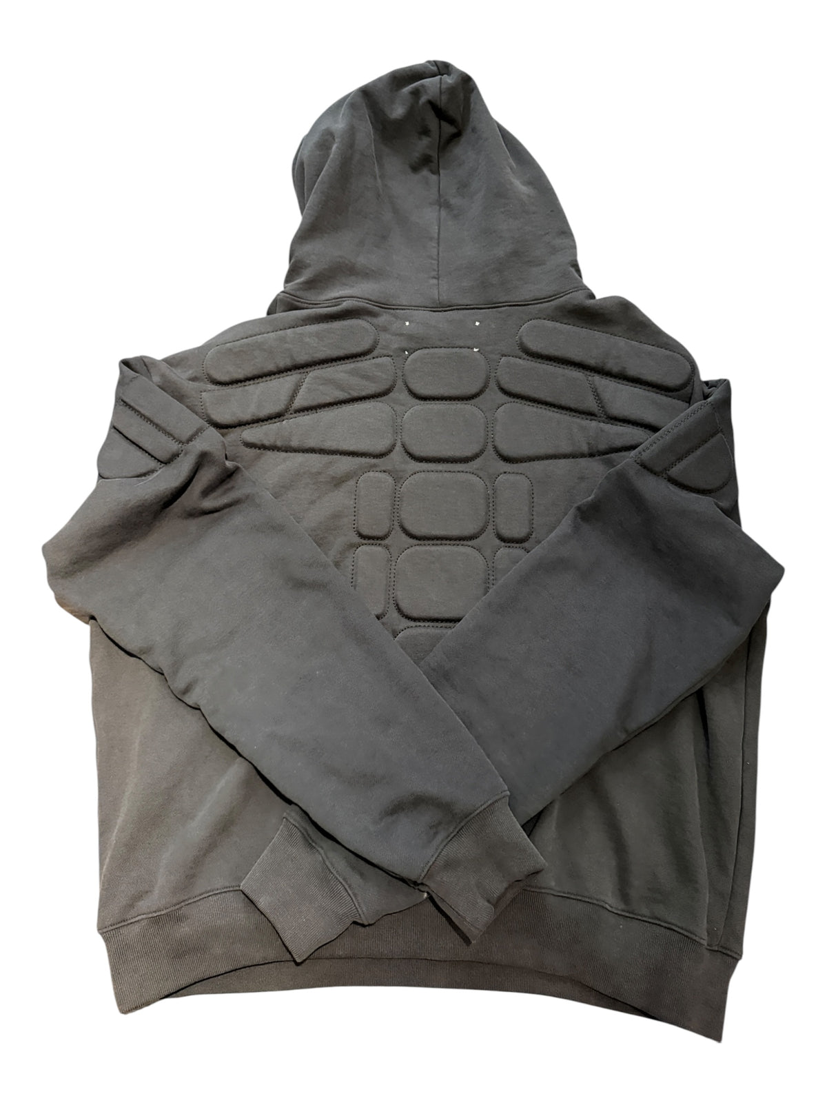 Satoshi Nakamoto Padded Hoodie Black