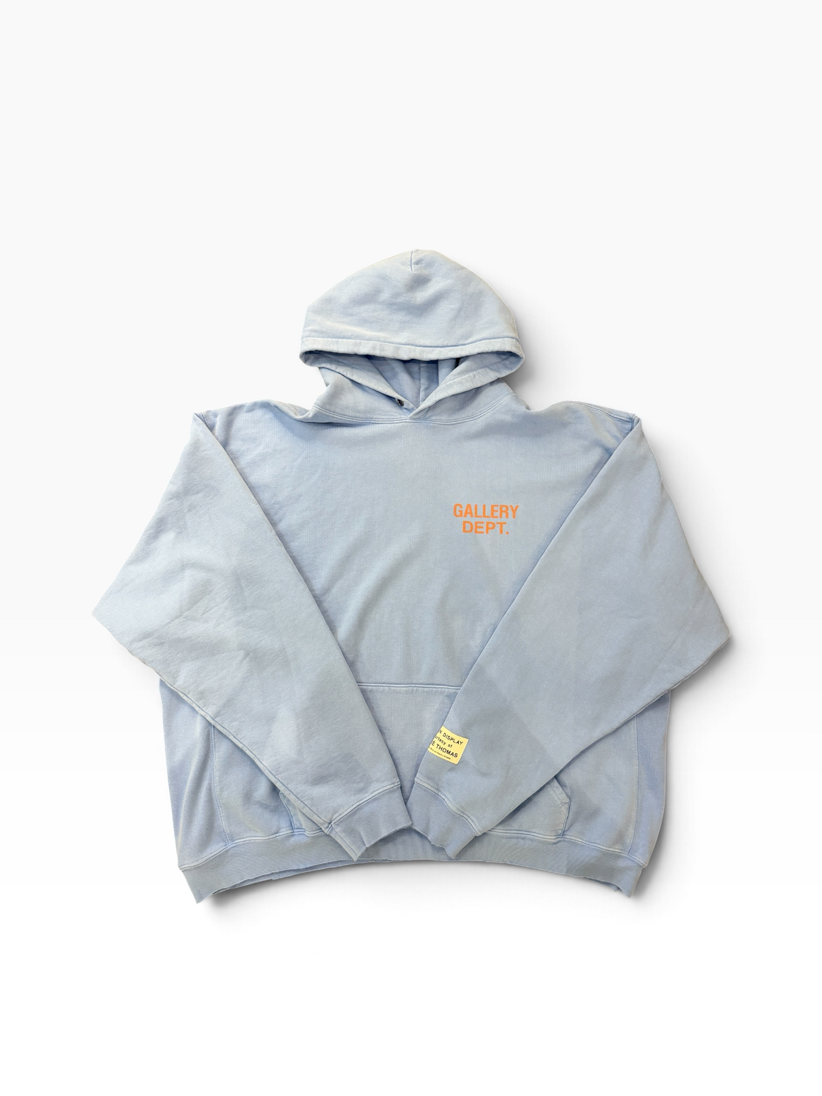 Gallery Dept. 90’s GD Logo Baby Blue Hoodie