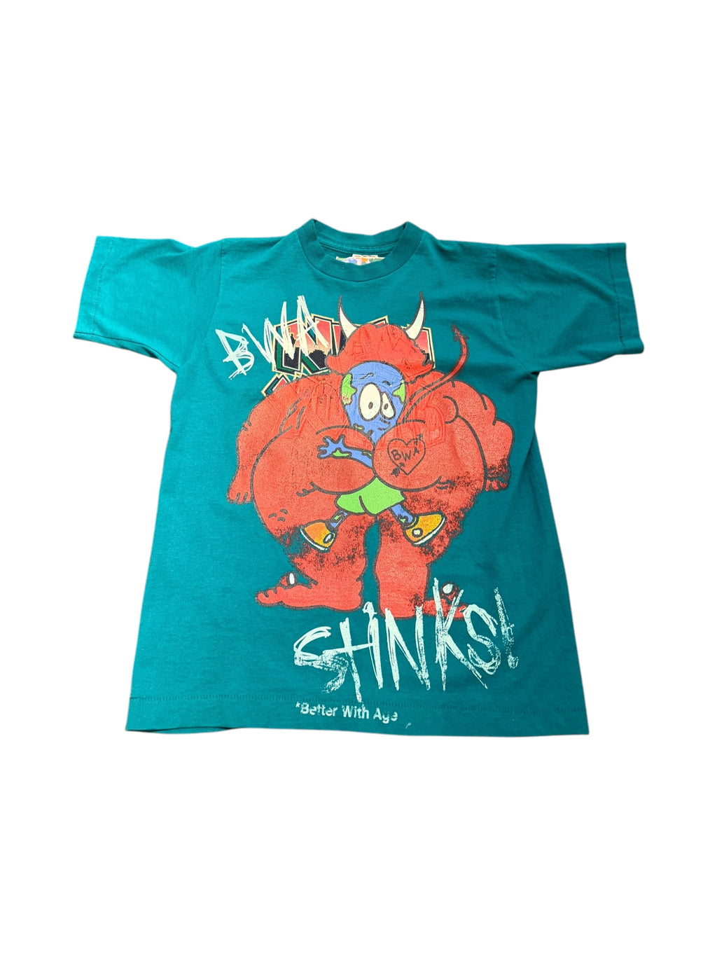 Better With Age* Shrinks T-Shirt Turquoise