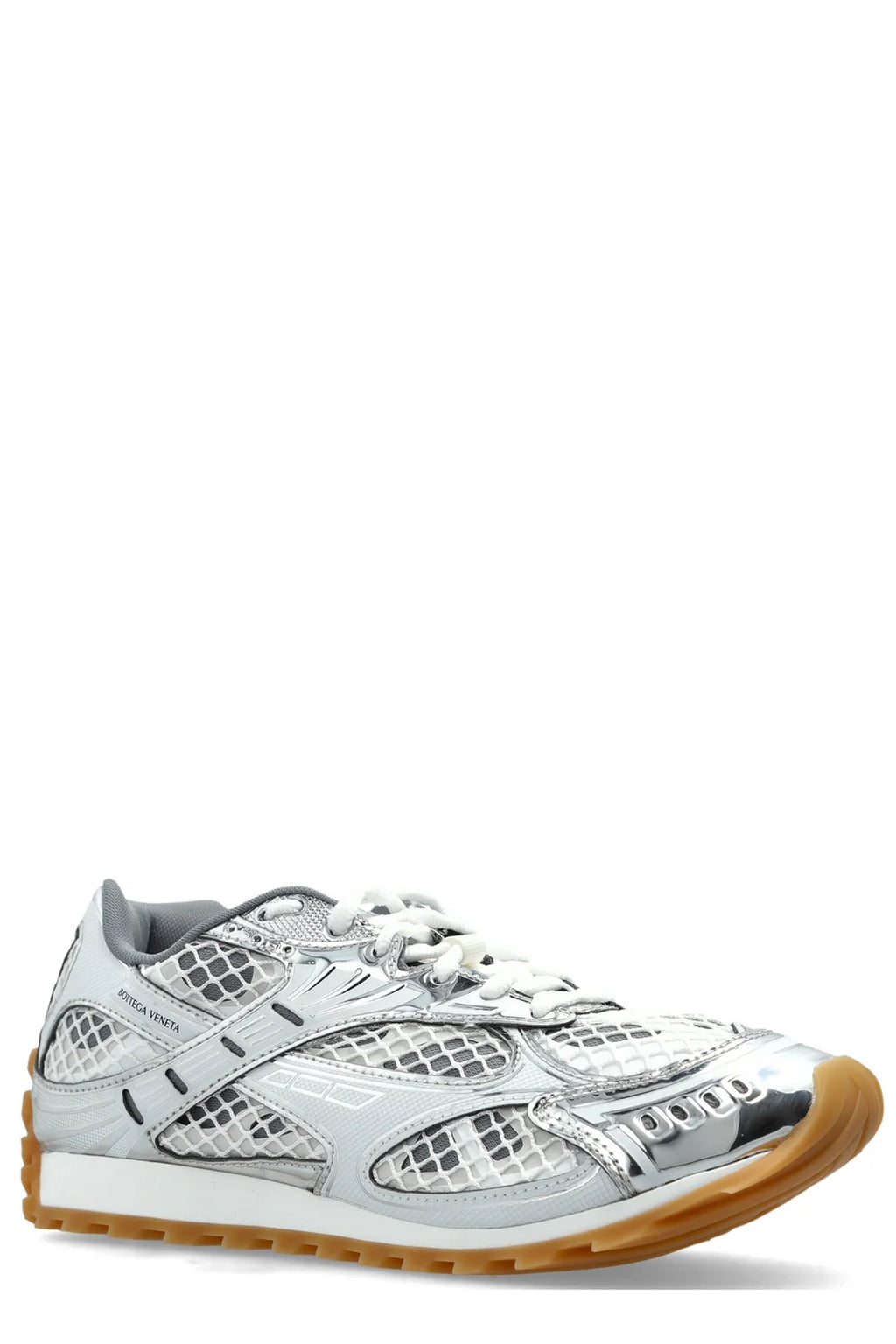 Bottega Veneta Orbit Silver/White Sneaker