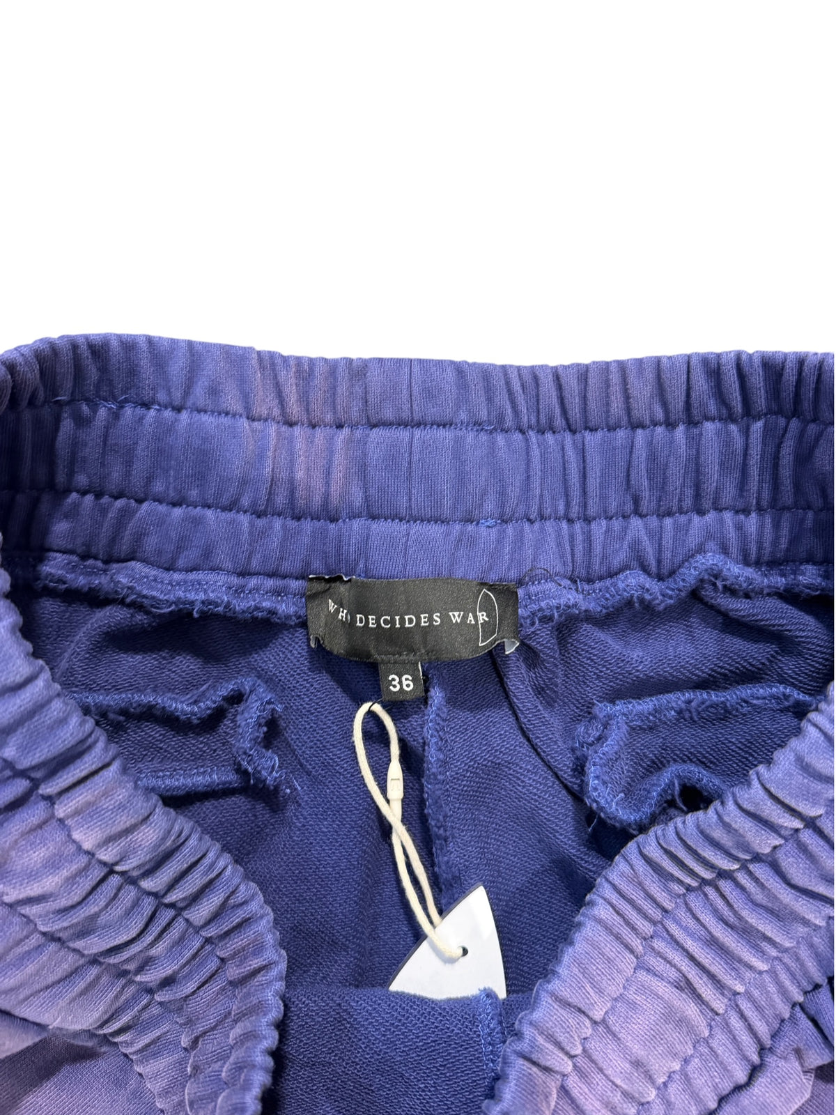 Who Decides War Flame Glass Purple Sweatpants