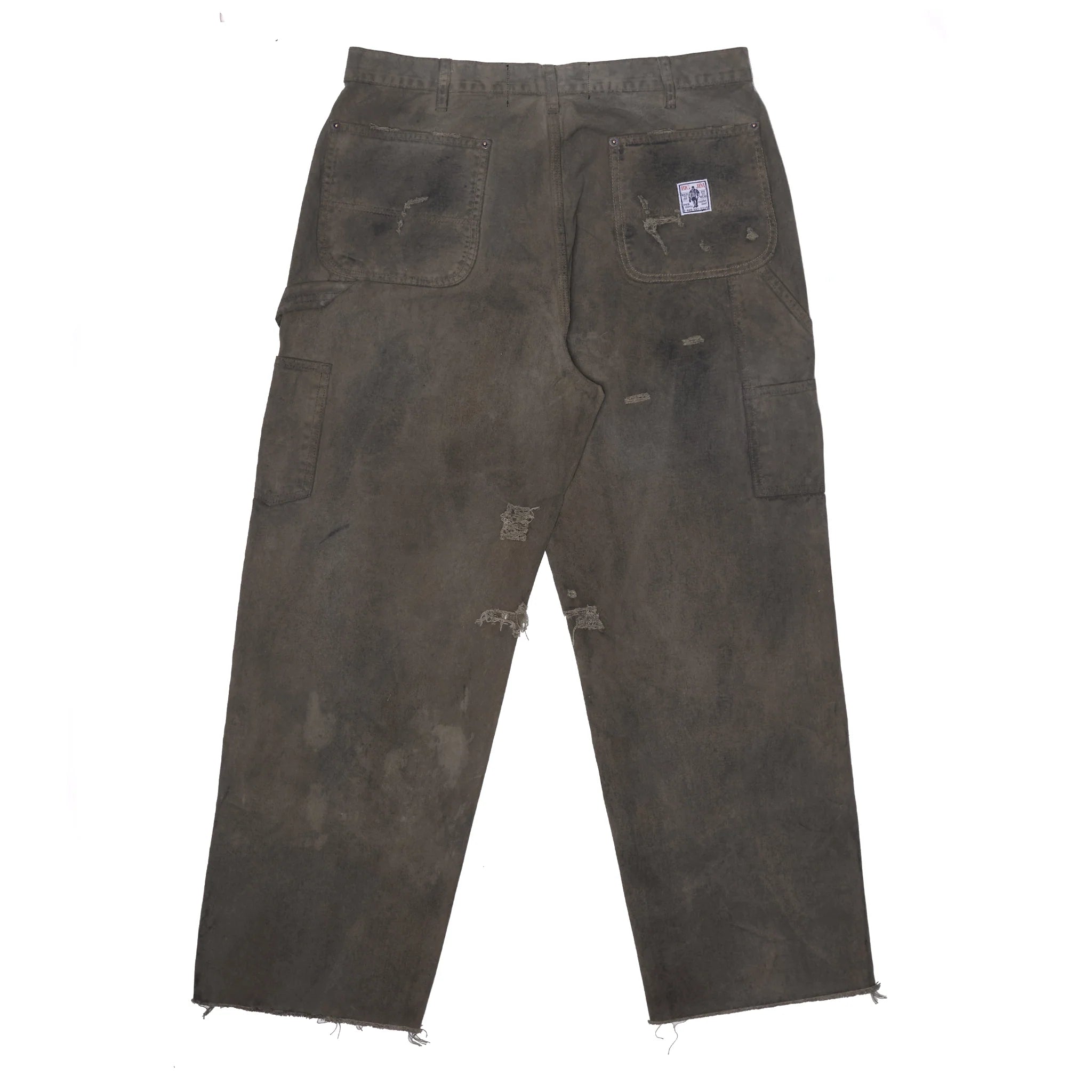 Paly Hollywood Been Thru It Waxed Grey Pants