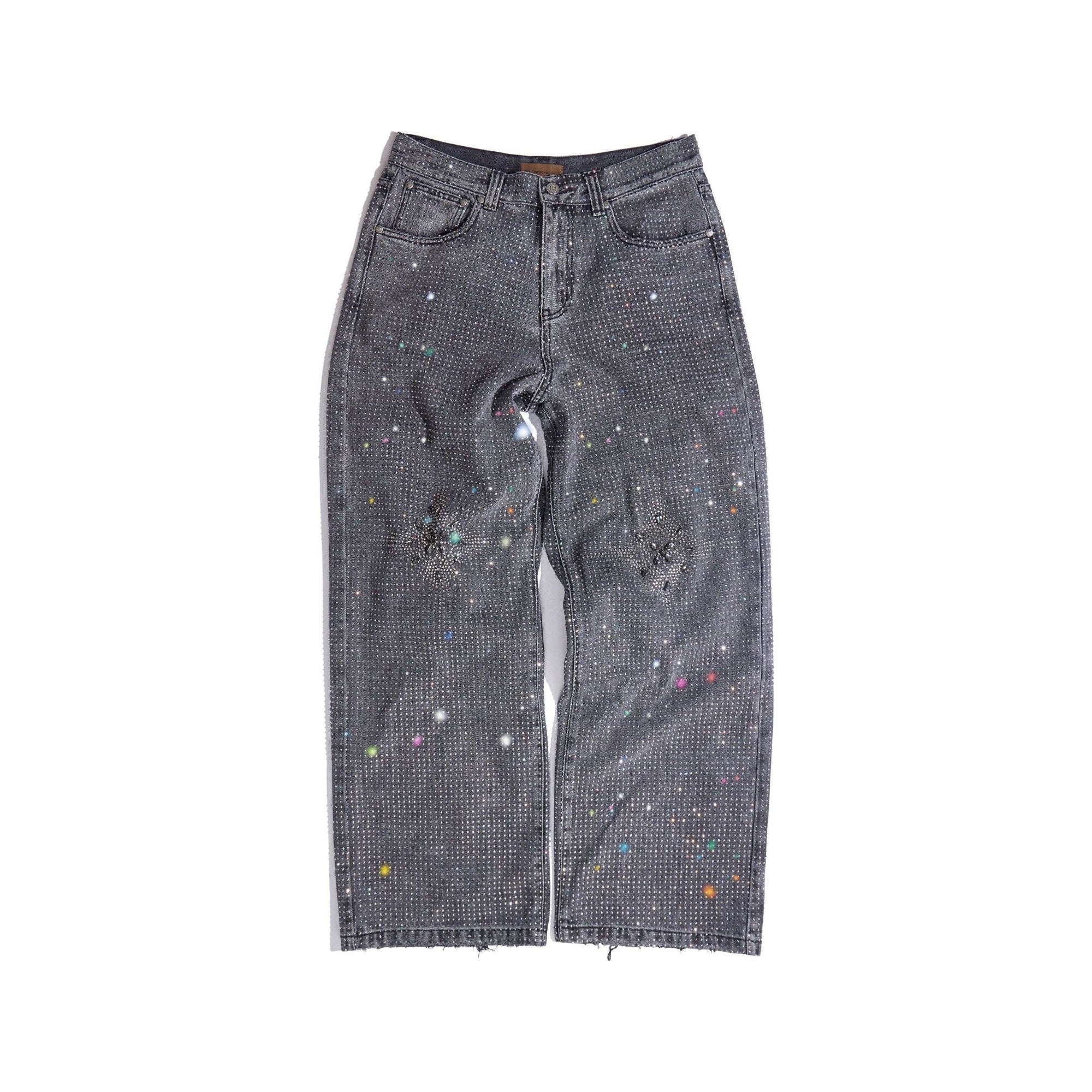 Birth of a royal child Diamond jeans Black