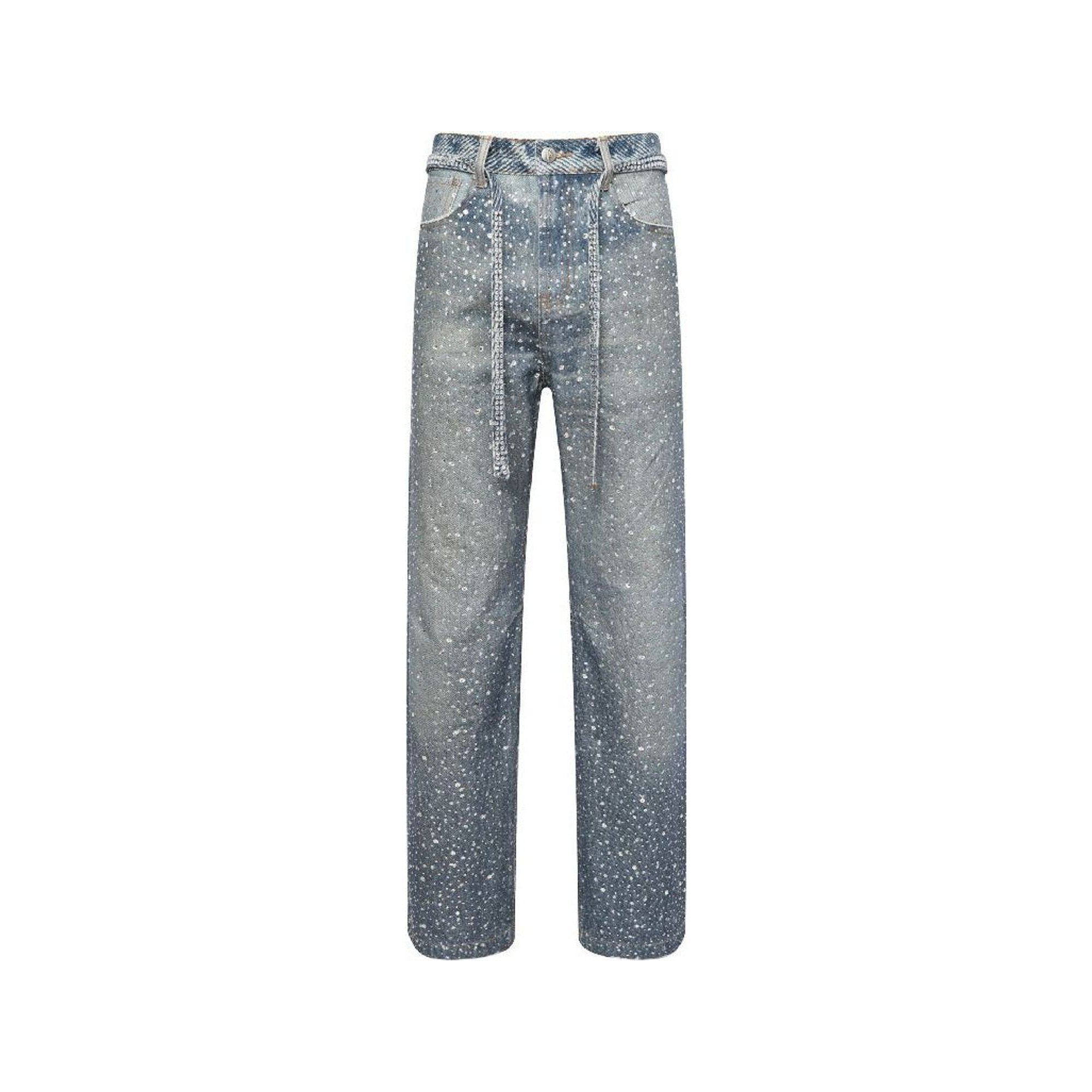 Birth of a royal child Diamond jeans Blue