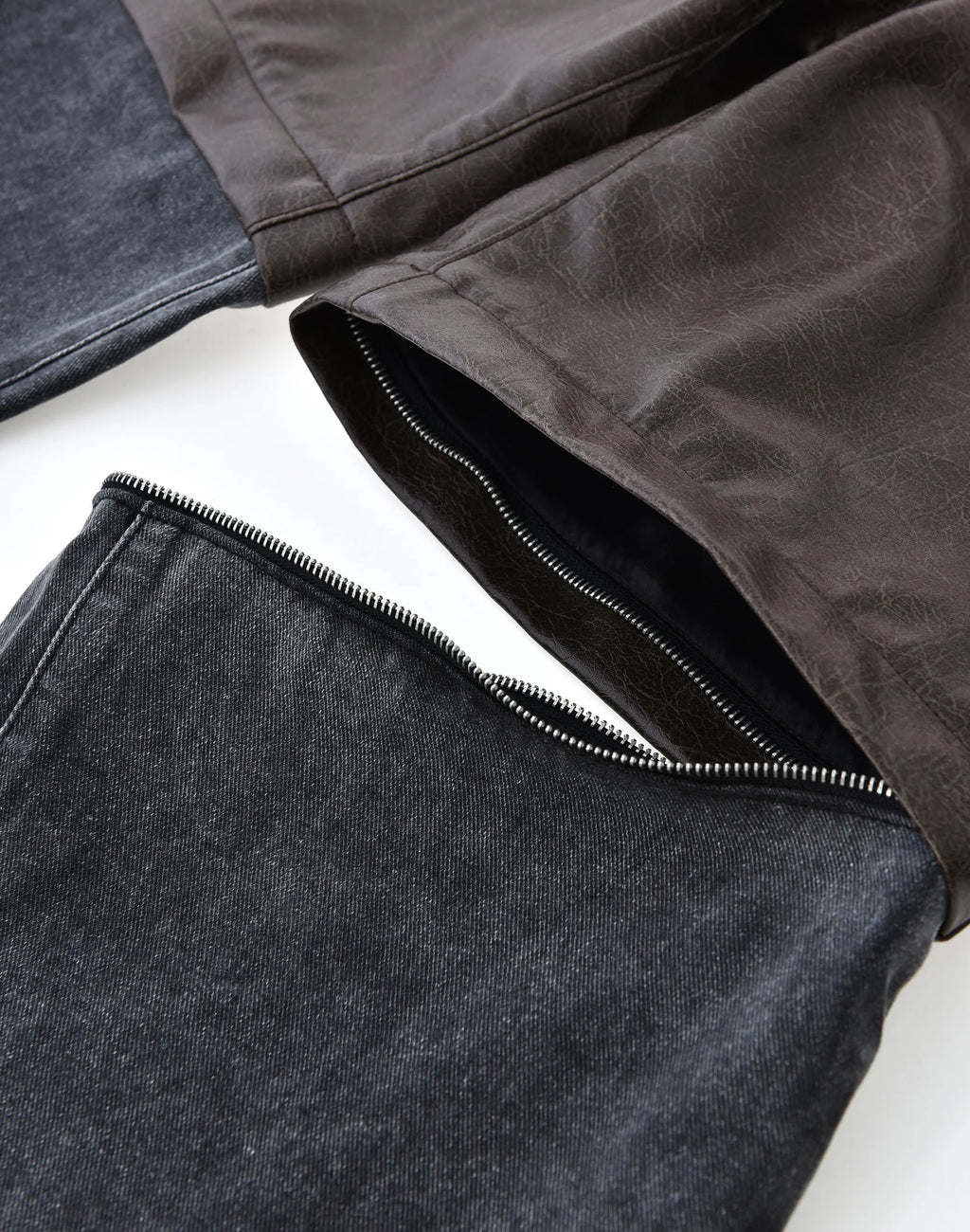 Birth of a Royal Child Brown/Silver Layered Pants