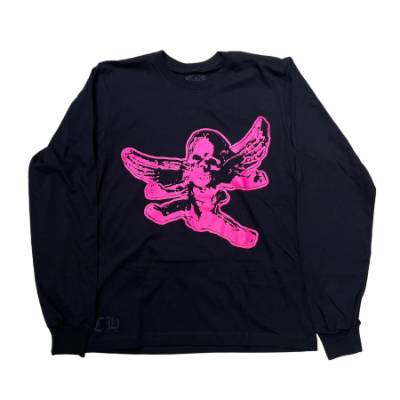 Chrome Hearts FOTI Neon Pink Long Sleeve