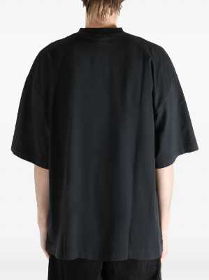 Vetements Seven Sins Logo Black T-Shirt