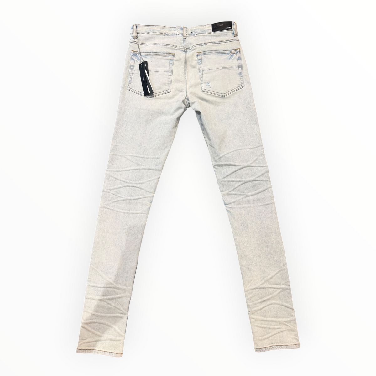 Amiri Pink Suede MX1 Light Jeans