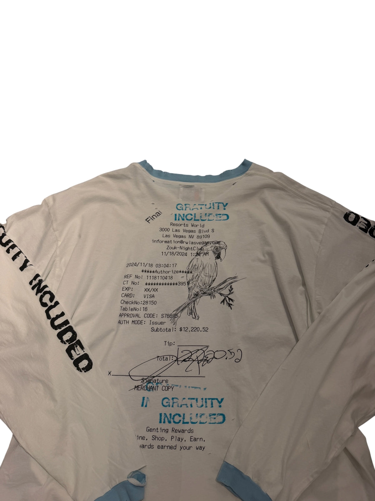 HMDD Wringer Gratuity Long Sleeve