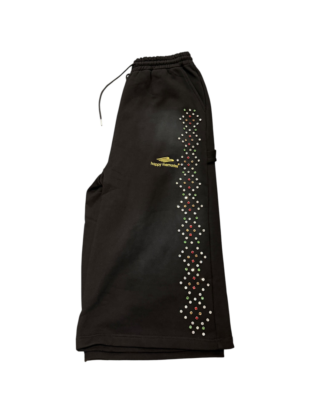 HMDD Crystal 3/4 Shorts 'Black'