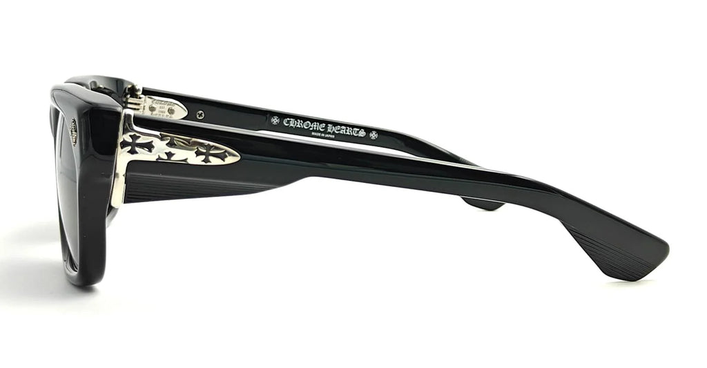 Chrome Hearts Sniffer Black / Silver Sunglasses