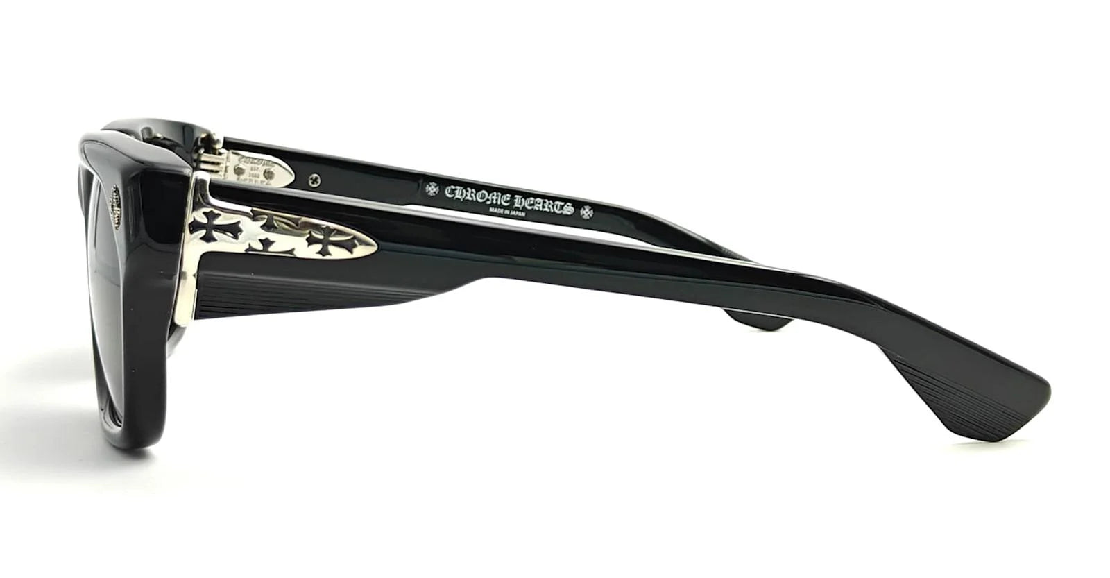 Chrome Hearts Sniffer Black / Silver Sunglasses