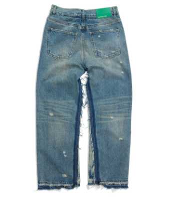 Birth Of Royal Child Layered Distressed Jeans