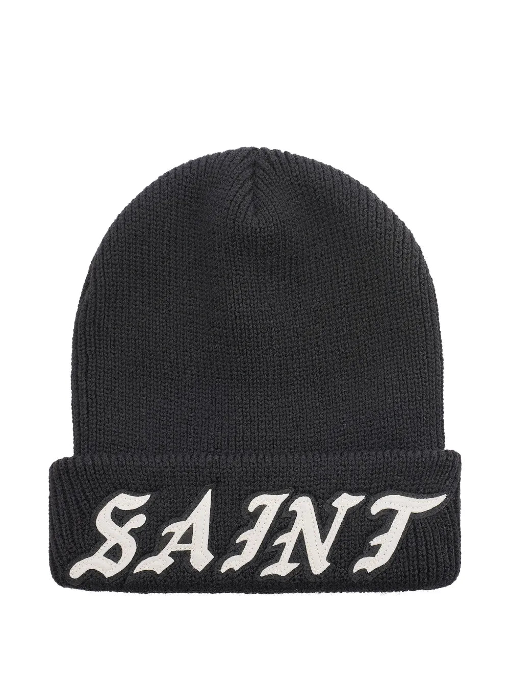Saint Michael Knit Black Beanie