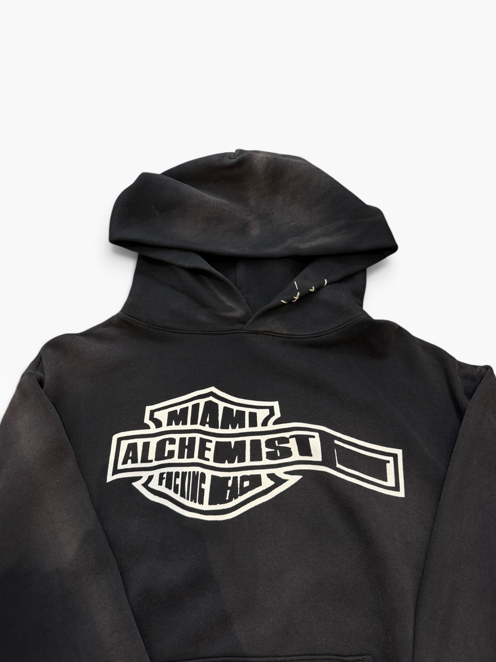 Alchemist Waving Hoodie cotton with graphic print black