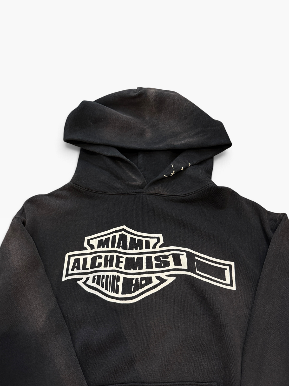 Alchemist Waving Hoodie cotton with graphic print black