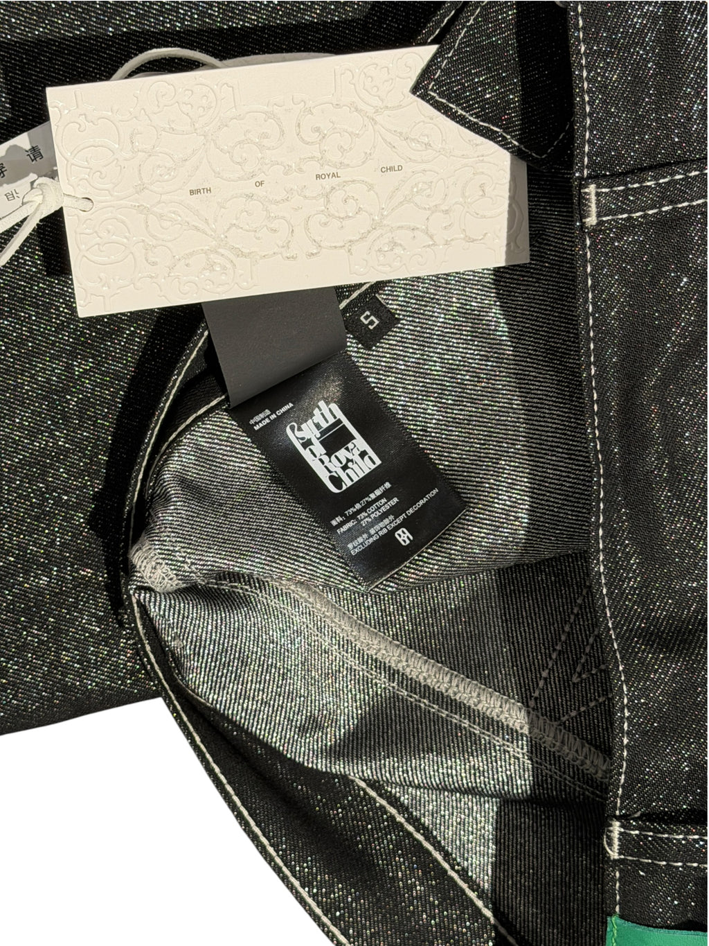 Birth Of Royal Child Natural Born Star Black Jeans