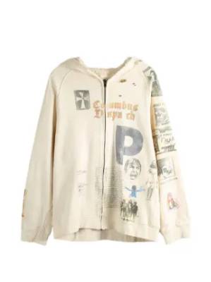 SAITOS Long Live Rock Zip Hoodie