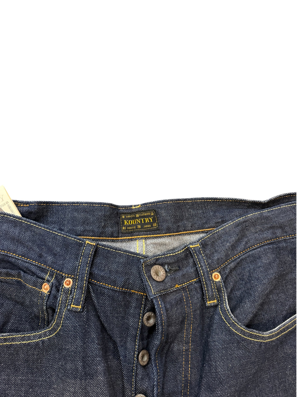Kapital Salvage Bone Denim Dark Blue