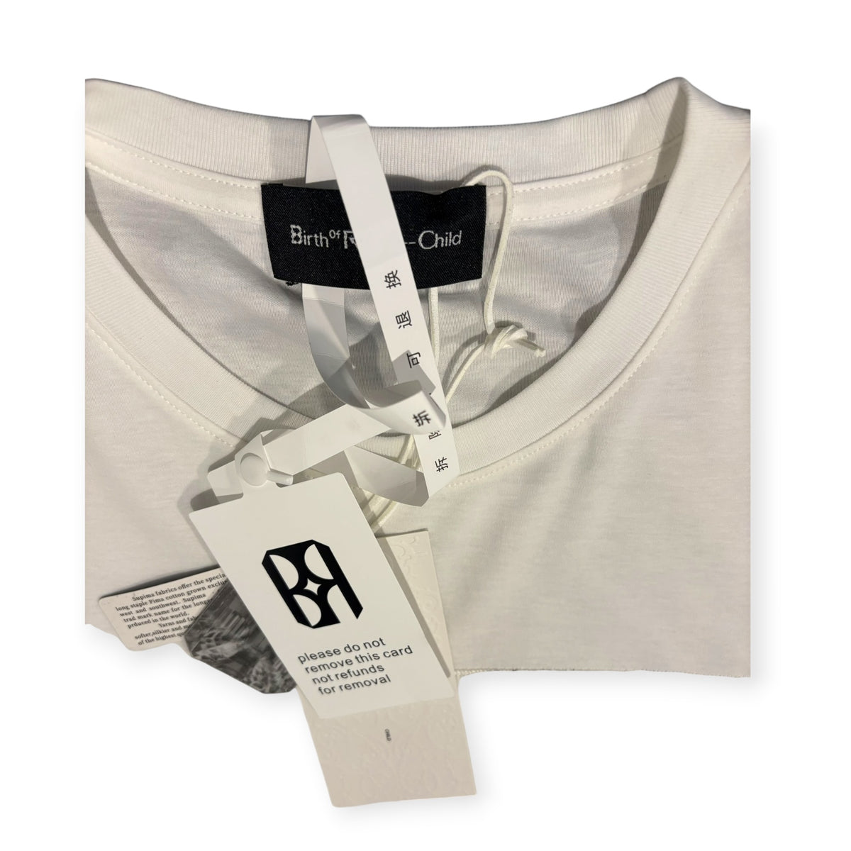 Birth Of Royal Boys Don't Cry White T-Shirt
