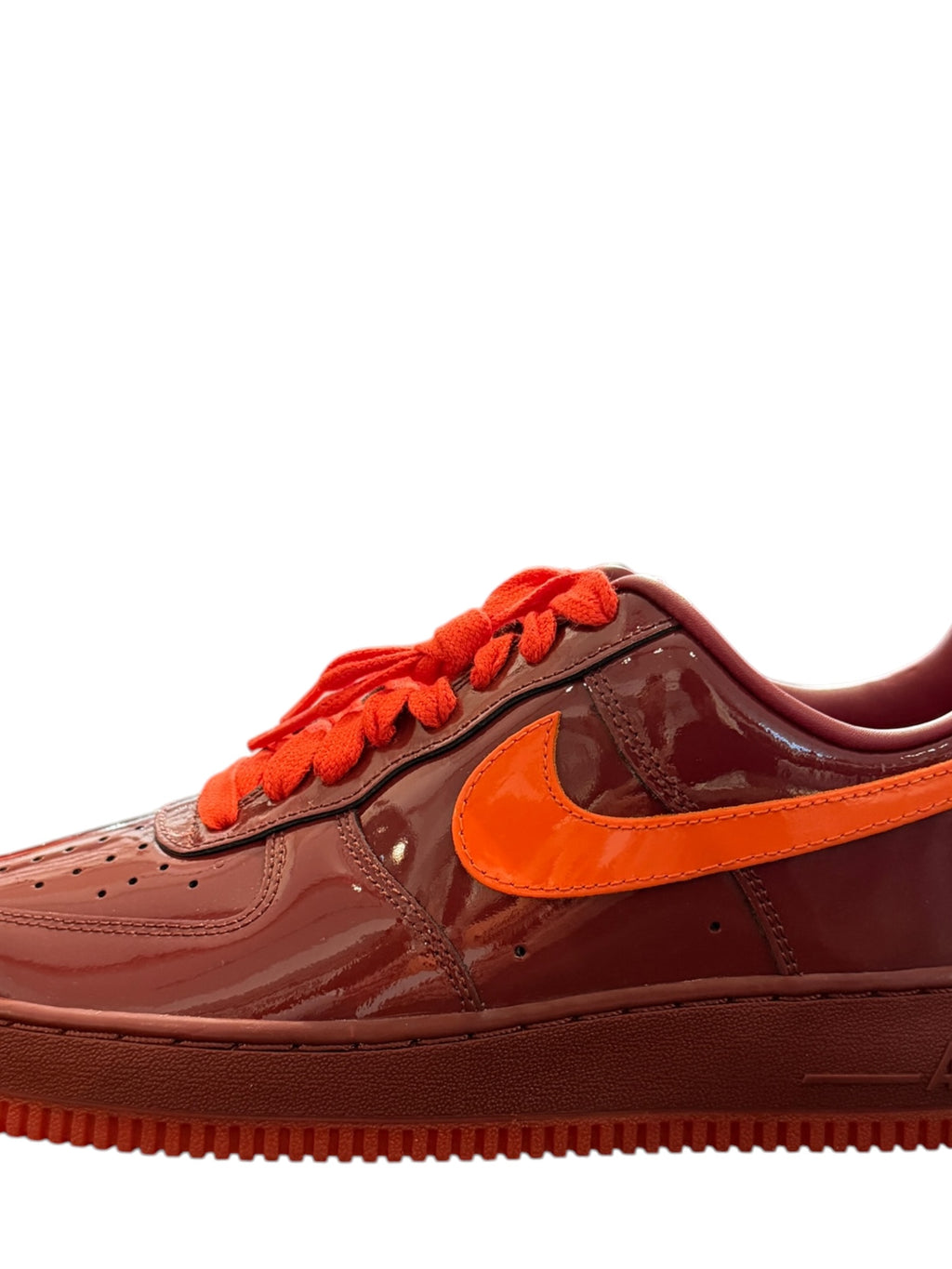 Nike Air Force 1 Low 'Patent Leather Dark Team Red'
