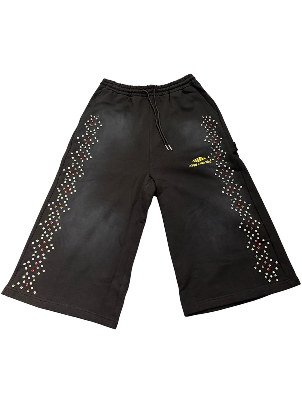 HMDD Crystal 3/4 Shorts 'Black'