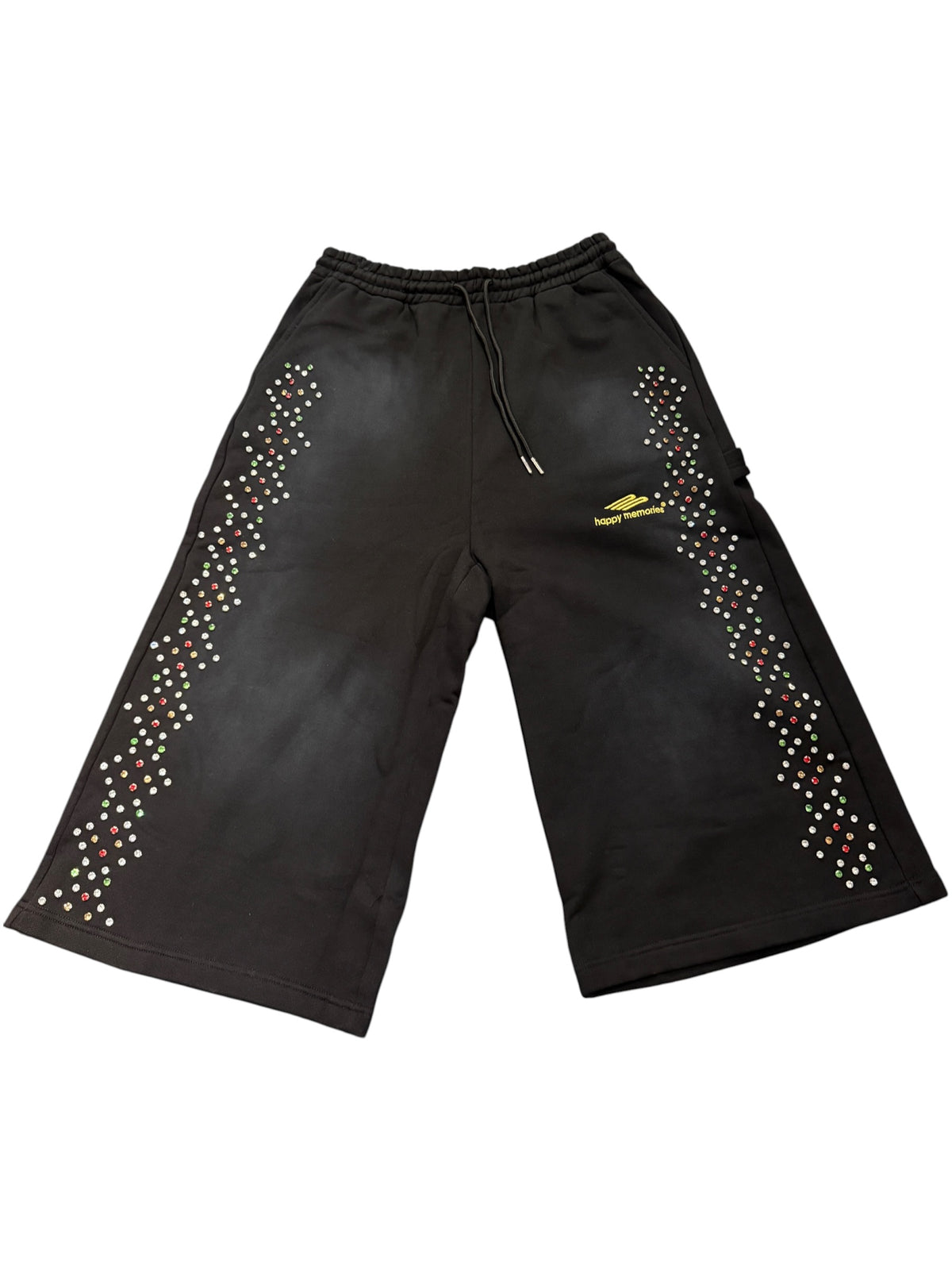 HMDD Crystal 3/4 Shorts 'Black'