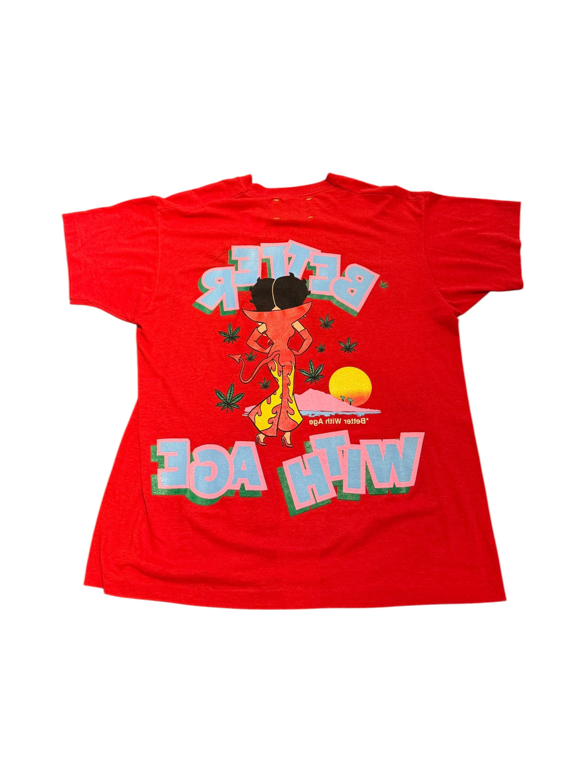 Better With Age* Red Better With Boop Graphic T Shirt
